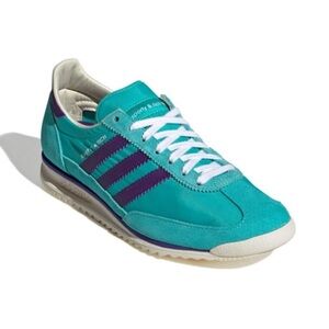 Adidas Turquoise and Violet SL ‘72, “Sporty and Rich,” NO BOX